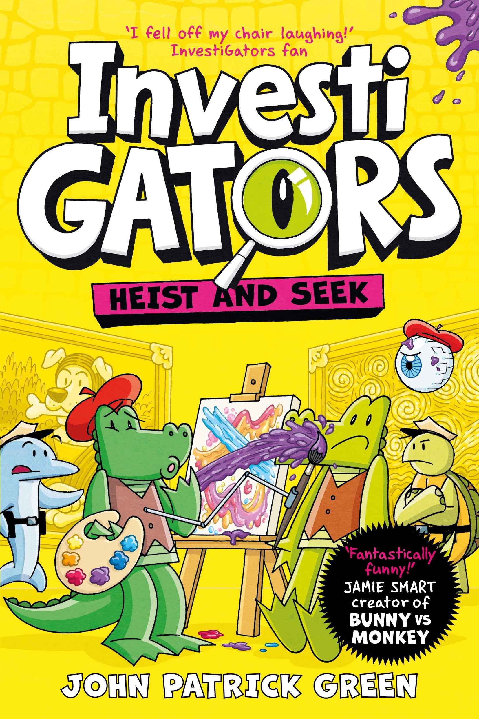 InvestiGators: Heist and Seek (International Edition) by John Patrick Green (ISBN: 9781529097207)