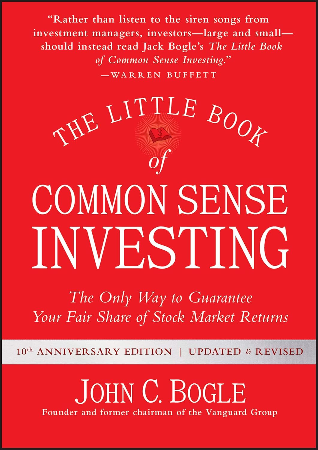 The Little Book of Common Sense Investing (red cover)Ð  John C. Bogle (Paperback) Fact N Fiction Books Store