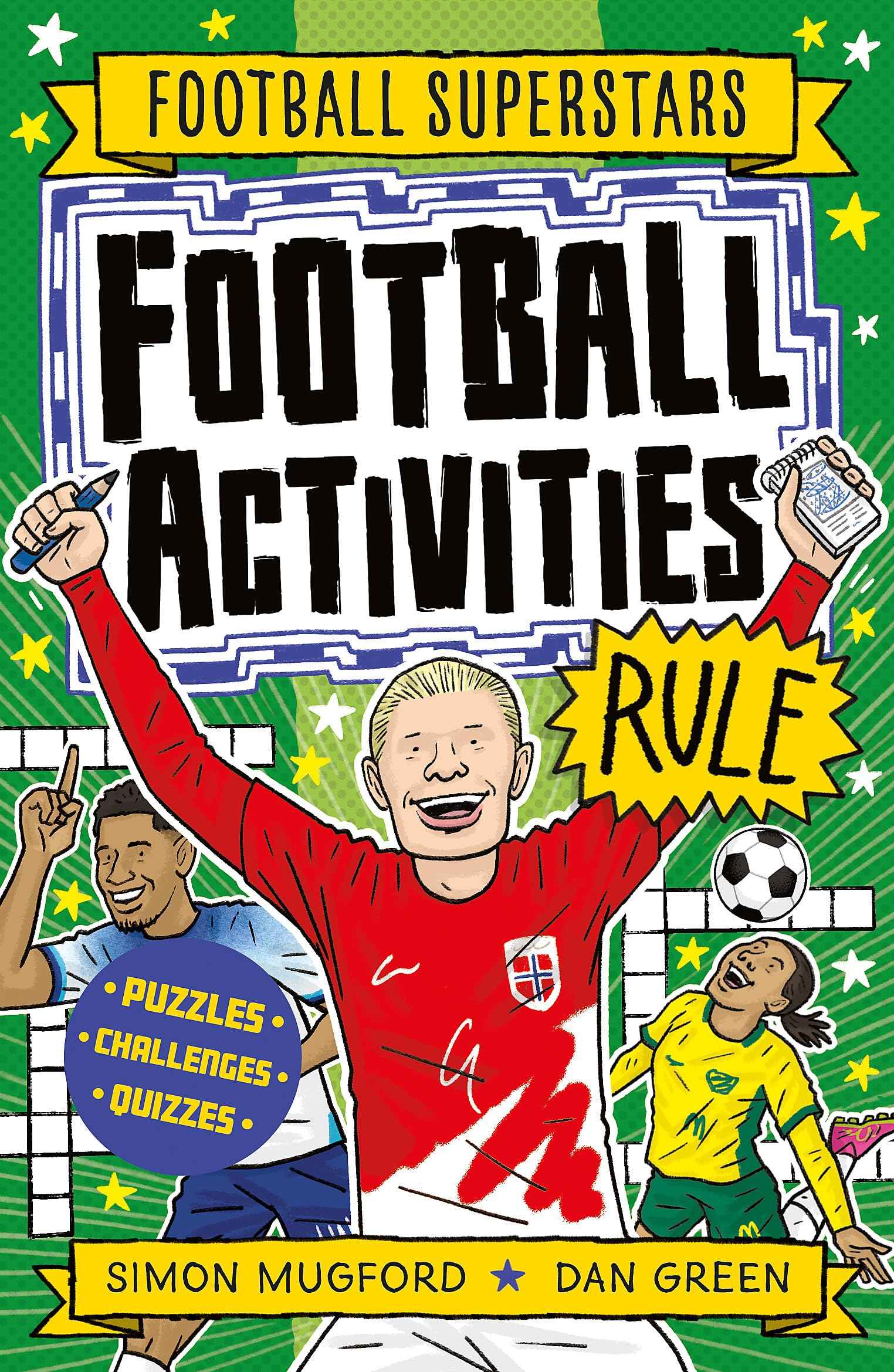 WELBECK Football Superstars Football Activities Rule. by Mugford, Simon (ISBN: 9781804536001)
