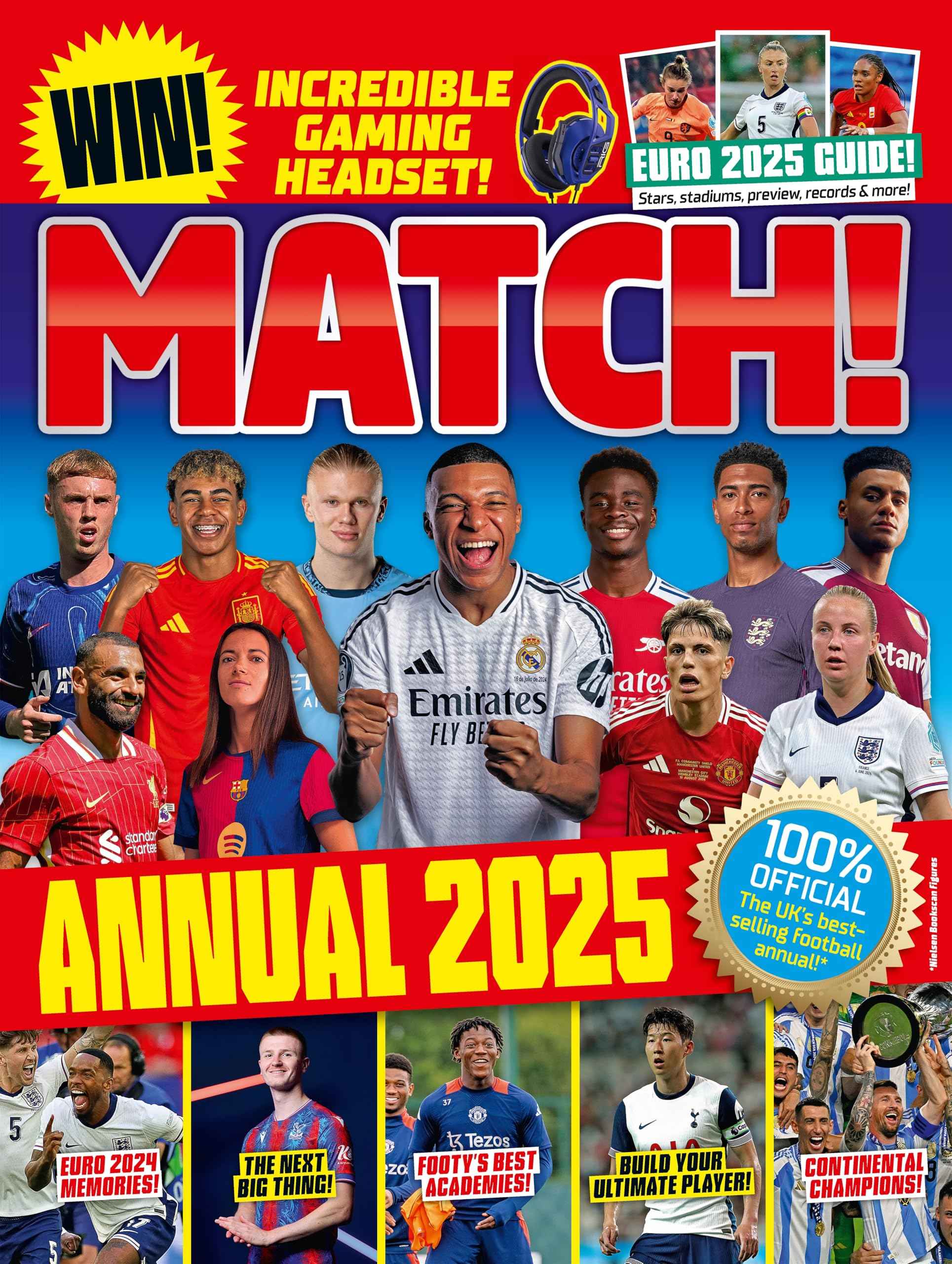 Match Annual 2025: The number one soccer annual for fans everywhere! by Match (ISBN: 9781035041084)