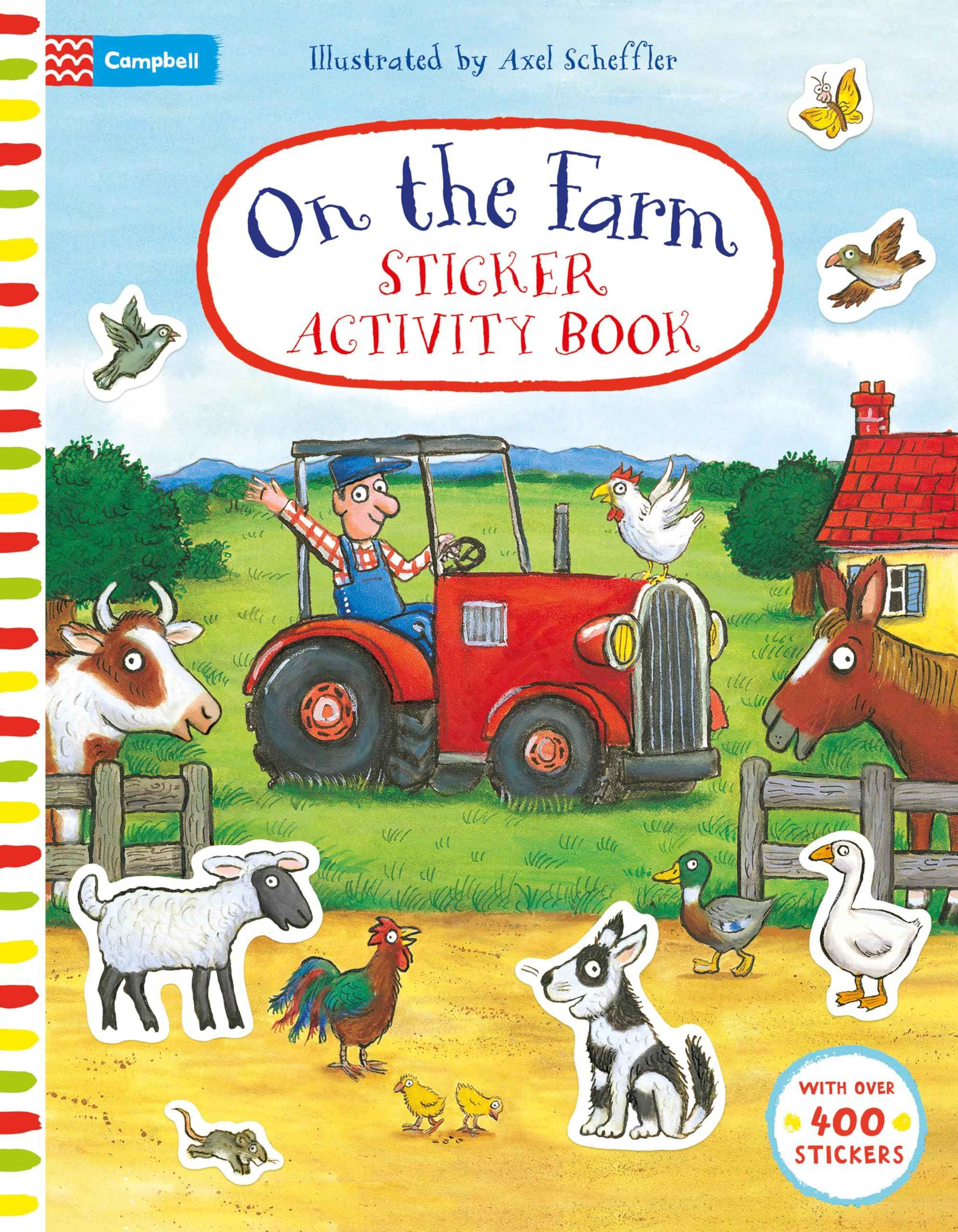 Axel Scheffler On The Farm: Sticker Activity Book by Axel Scheffler (ISBN: 9781529056938)