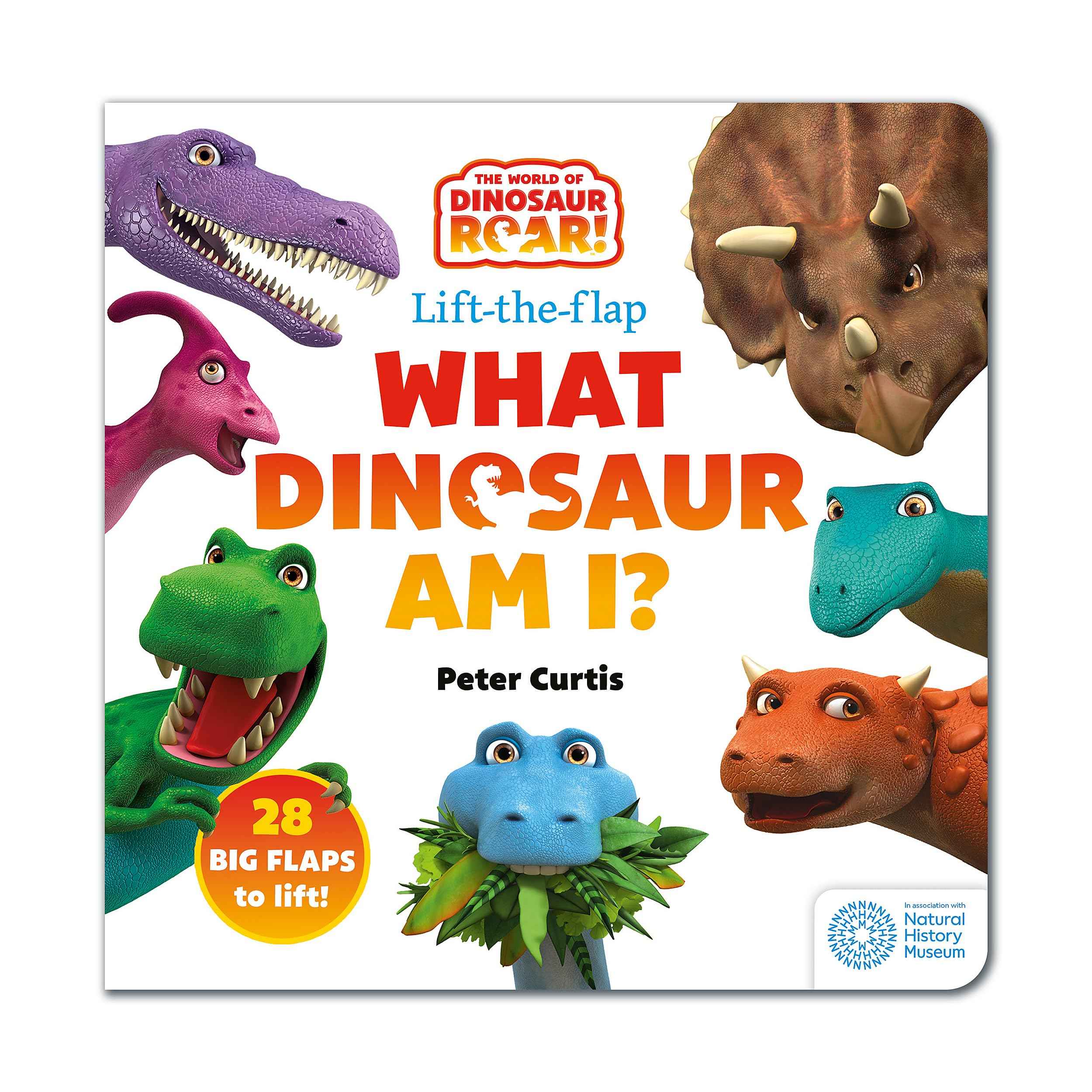 Orchard Books The World of Dinosaur Roar! What Dinosaur Am I? A Lift-the-Flap Book. by Peter Curtis (ISBN: 9781408372784)