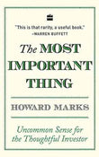 The Most Important Thing by Howard Marks | Paperback | HMS-9789353022792