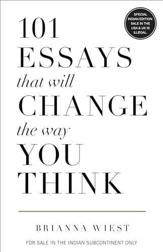 101 Essays That Will Change The Way You Think (English) (International Edition) | 9789355435804
