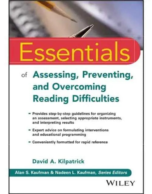 Essentials of Assessing, Preventing, and Overcoming Reading Difficulties: ISBN 9781118845240 | 9781118845240 | Paperback