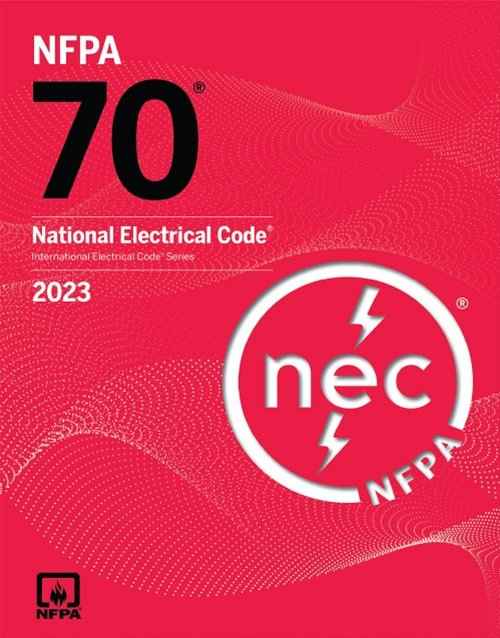 NFPA 70 National Electrical Code 2023 Edition Book: ISBN 9781455929368 | 9781455929368 | Paperback