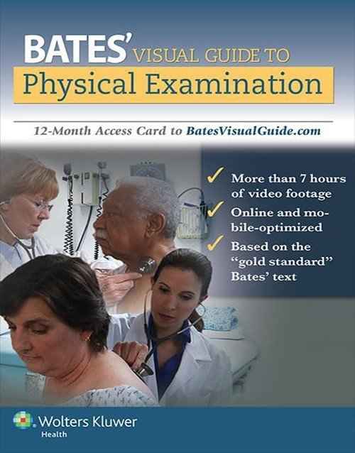 Bates Visual Guide To Physical Examination : ISBN 9781469855127 | 9781469855127 | Paperback