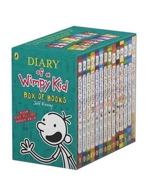 Diary of a Wimpy Kid Box of Books (1-13) Paperback | 9780241567418 | Paperback