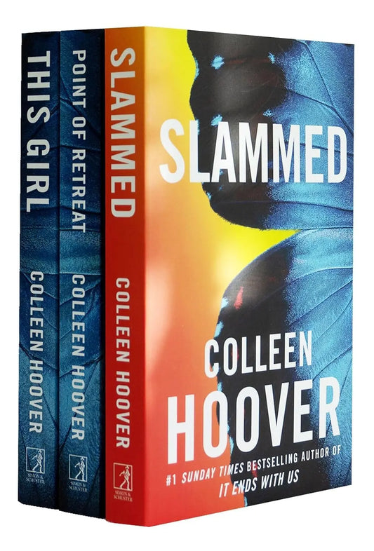 Front cover of Colleen Hoover Slammed Series 3 Books Collection Set at Nybookshub