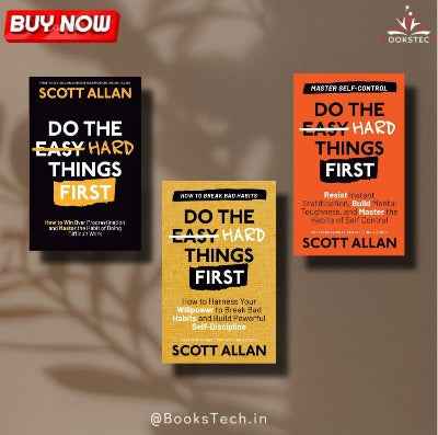 (Combo of 3) Do the Hard Things First Series (Paperback) by Scott Allan