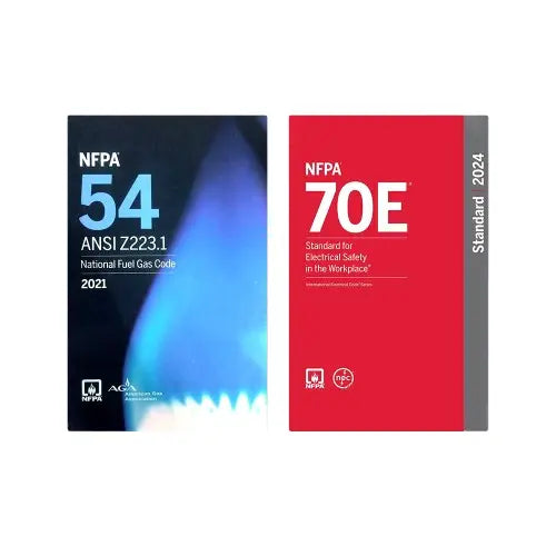 NFPA 54 ANSI Z223.1 National Fuel Gas Code and NFPA 70E Electrical Safety Code Set