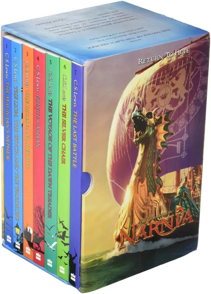 CHRONICLES OF NARNIA BOX SET  (English, Paperback, C. S. Lewis) 1-7 Set Paperback bookcover – Nybookshub