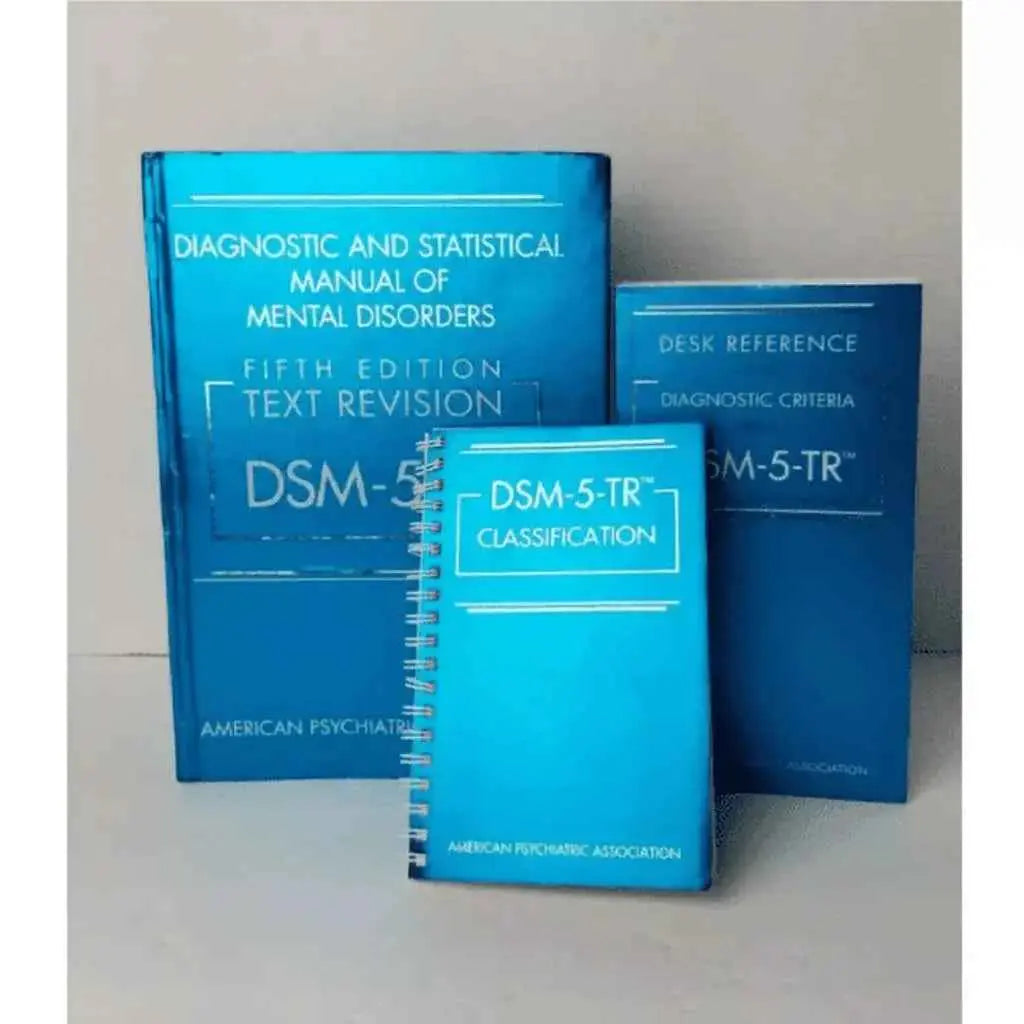 DSM-5-TR Hardcover Desk Reference & Spiral Classification Combo | Hardcover