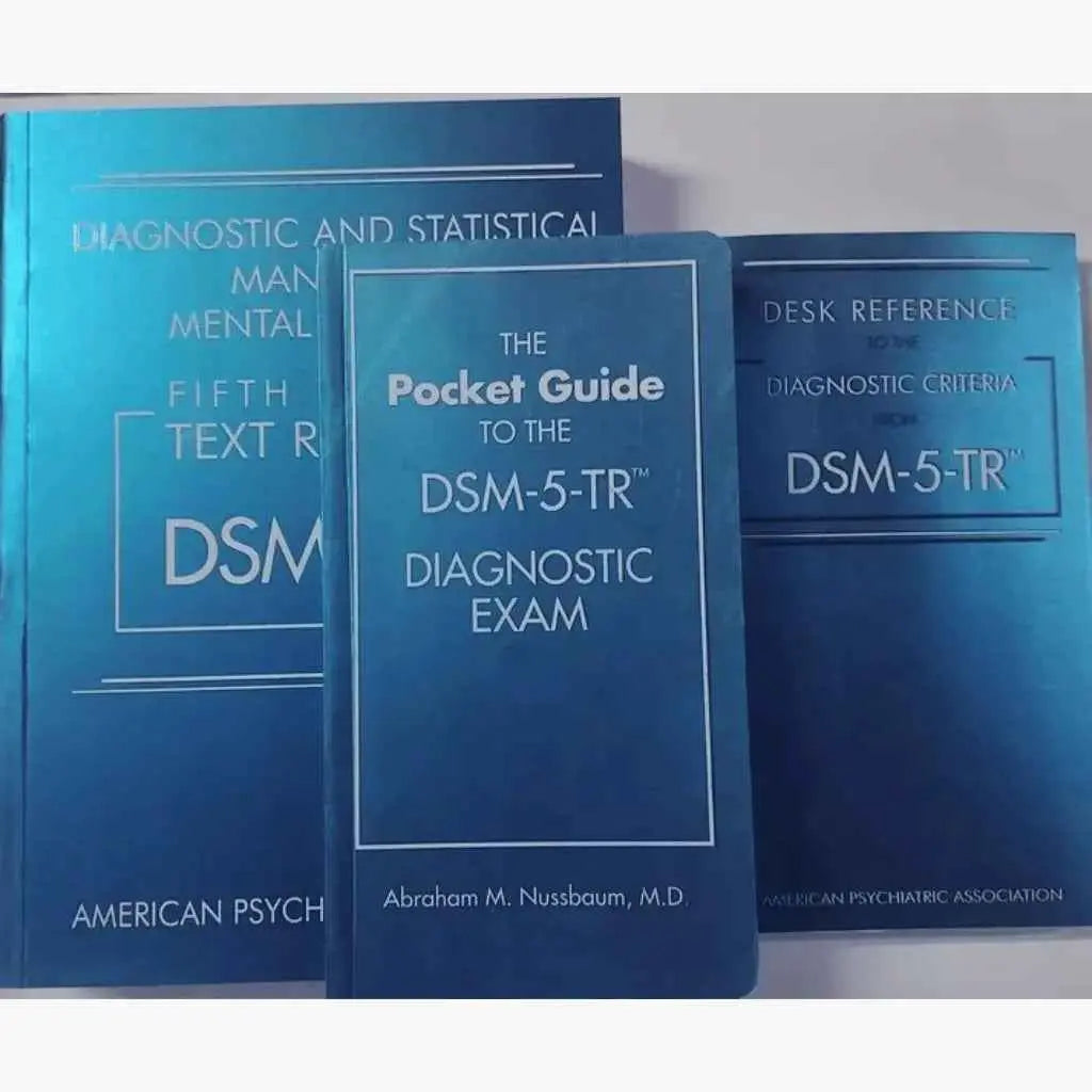 DSM-5-TR Paperback Desk Reference & Pocket Guide Combo | Paperback