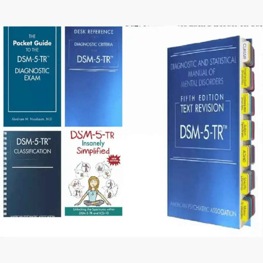DSM-5-TR Desk Reference with Index Tabs – Pocket Guide | Paperback