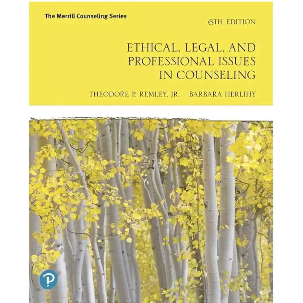 Ethical, Legal & Professional Issues in Counseling – 6E | Paperback