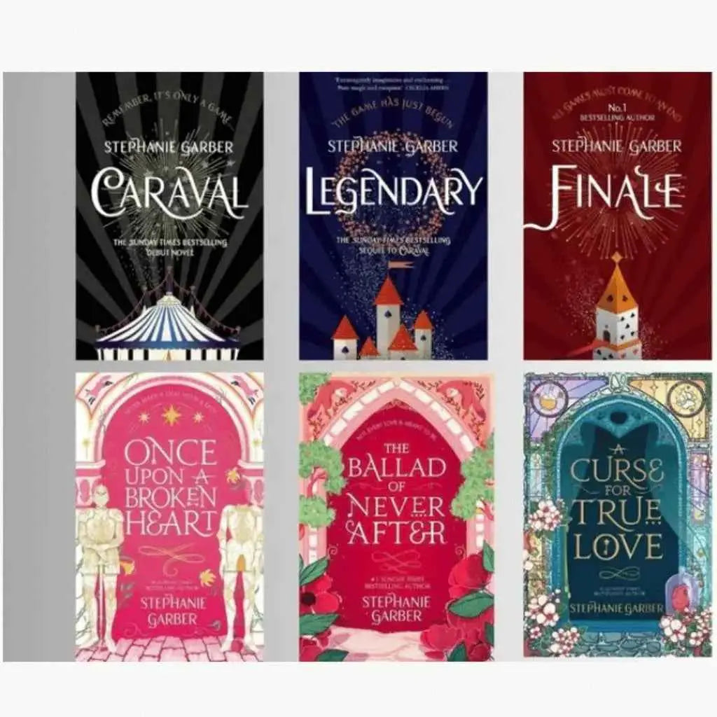 Caraval + Once Upon a Broken Heart – Complete Fantasy Romance Set | Paperback