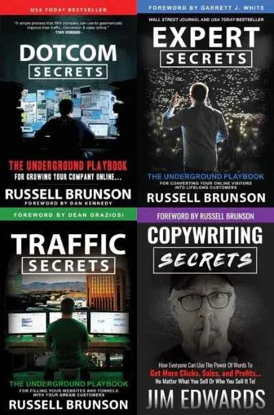 (Combo) Russell Brunson Combo (4 Books Set) Paperback