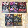 (Combo Of 5) The Wrong Bride +  The Temporary Wife + The Unwanted Marriage +  The Broken Vows + The Secret Fiancee (The Windsors) (Paperback) by Catharina Maura