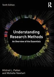 Understanding Research Methods 10th Edition ISBN: 978-0415790529 ISBN 9780415790529 Paperback bookcover – Nybookshub
