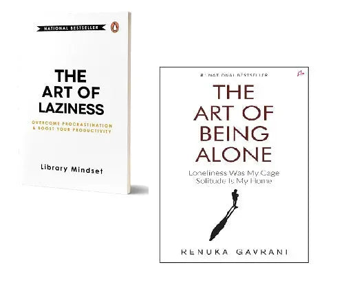 The Art of Being Alone:  The Art of Laziness: : paperback image 1