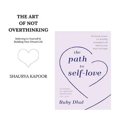The Art of Not Overthinking   The Path to Self-Love: 2 books combo image 1
