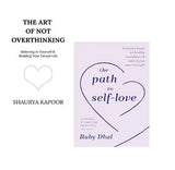 The Art of Not Overthinking   The Path to Self-Love: 2 books combo image 1
