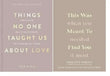 This Was Meant to Find You  +  Things No One Taught Us About Love: : paperback image 1