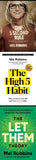 Mel Robbins 3 books combo( The 5 Second Rule & The Let Them Theory & The High 5 Habit )- Paperback- by Mel Robbins