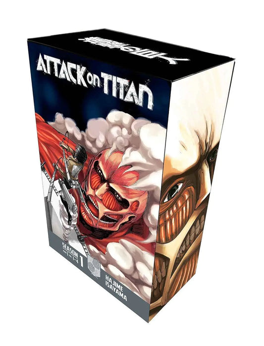Attack on Titan Season 1 Part 1 Manga Box Set – Volumes 1-4 Paperback |9781632366993|