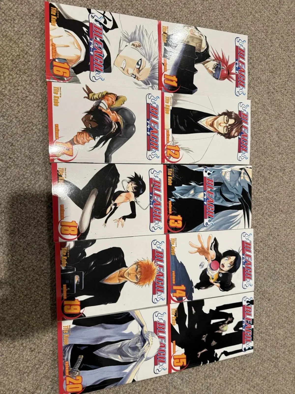 Bleach Manga By Tite Kubo Volumes 1 74 Full Story In English From Viz Media ?? Freebie A Free Manga Wall Poster - NYBooksHub