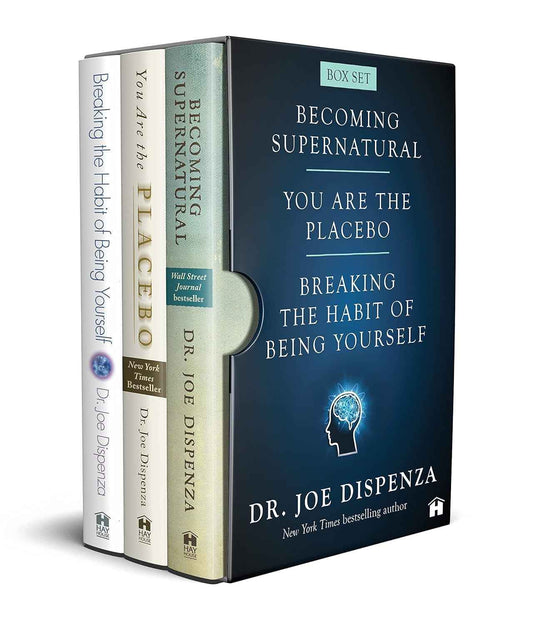 Dr. Joe Dispenza Box Set – 3 Books Collection |Breaking the Habit of Being Yourself| You Are the Placebo | Becoming Supernatural (Paperback)