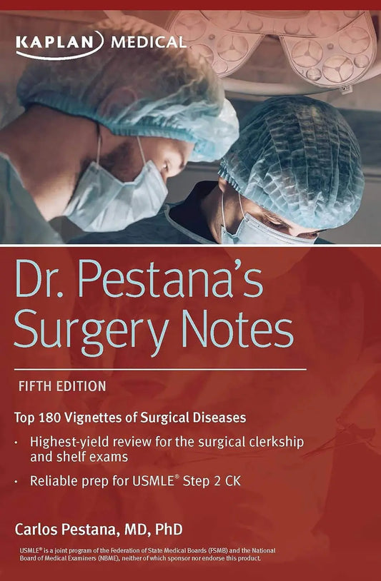 Dr. Pestana's Surgery Notes 5th Edition book cover at Nybookshub
