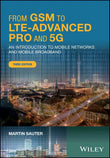 From GSM to LTE-Advanced Pro and 5G by Martin Sauter book cover at Nybookshub