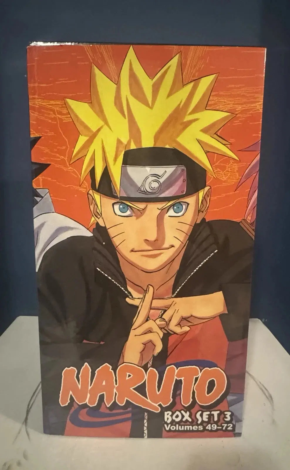 Naruto manga box set 3 with character on cover against a dark background- NYBooksHub