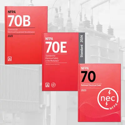 NFPA 70B, 70E, & NEC Combo with Index Tabs 2023 - NYBooksHub