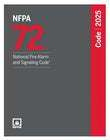 NFPA 72 National Fire Alarm and Signaling Code 2025 Edition Paperback Fire Alarm Code Book