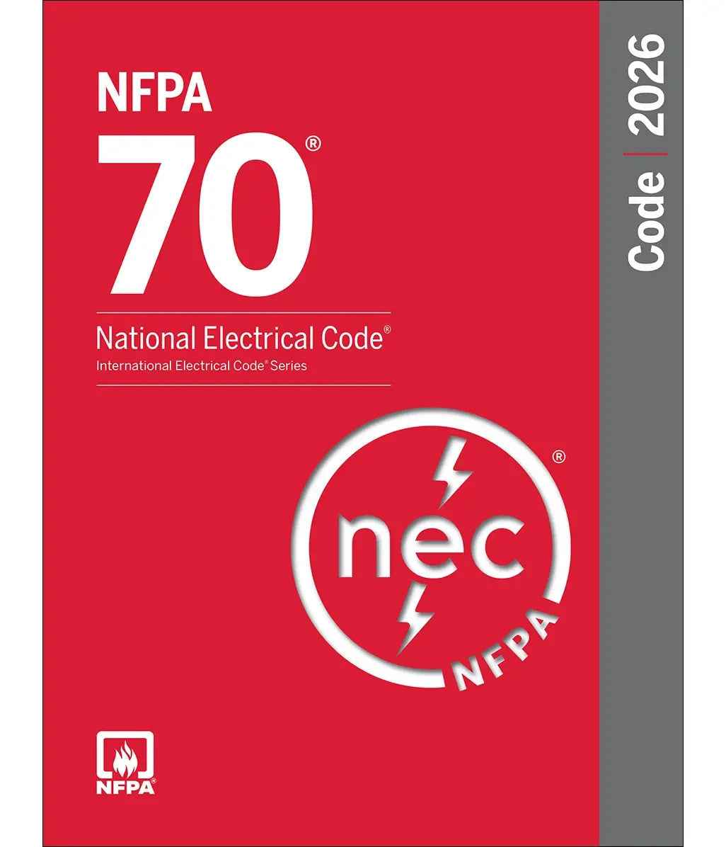 NFPA 70 National Electrical Code 2026 + Index Tab Combo National Fire Protection Association