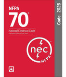 NFPA 70 National Electrical Code 2026 + Index Tab Combo National Fire Protection Association