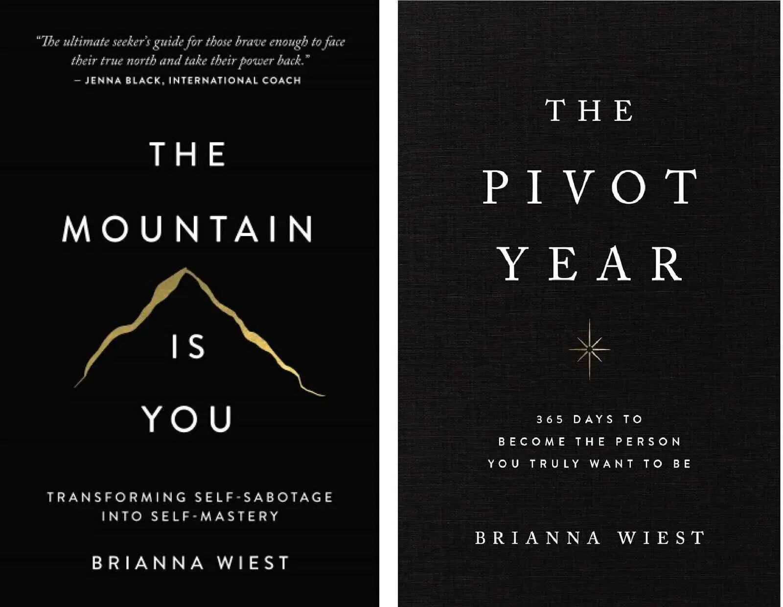 The Mountain Is You & The Pivot Year Paperback (combobooks)