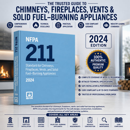 NFPA 211, Standard for Chimneys, Vents and Solid Fuel-Burning Appliances 2024 National Fire Protection Association