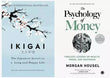 Combo Book Set Ikigai With The Psychology of Money - paperback image 1