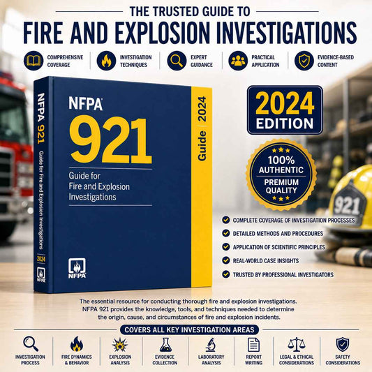 NFPA 921, Guide for Fire and Explosion Investigations (2024) National Fire Protection Association