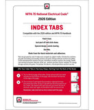 NFPA 70 NEC 2026 Spiral Code Book + 2026 Index Tabs Official Combo Set NFPA