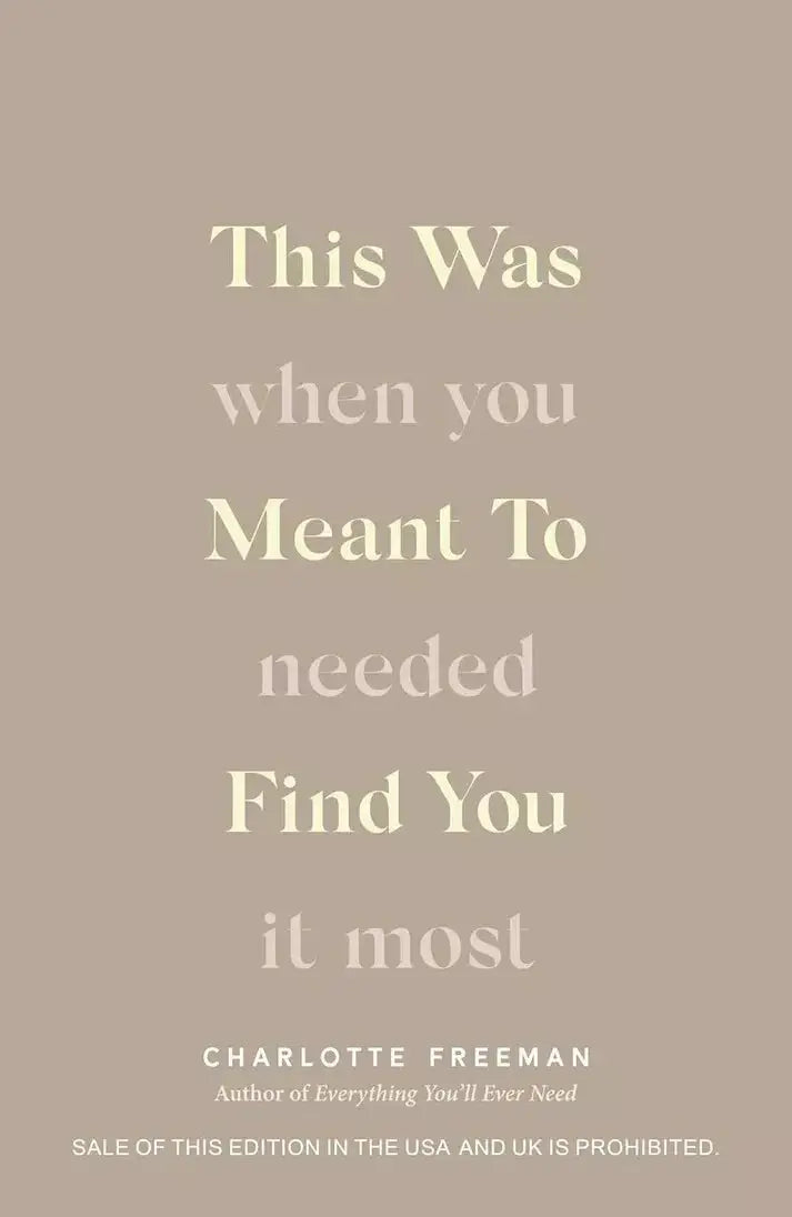 This Was Meant to Find You  +  Things No One Taught Us About Love: : paperback image 2