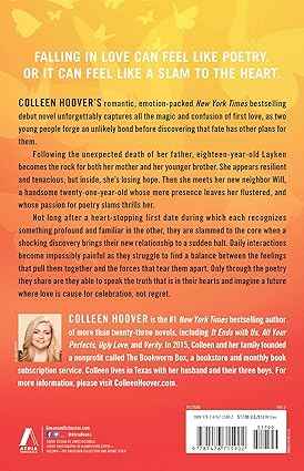Slammed: A Novel – Original Edition Colleen Hoover Paperback |9781476715902|
