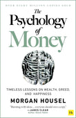 The Psychology of Money by Morgan Housel book cover at Nybookshub