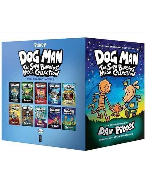 Dog Man: The Supa Buddies Mega Collection Paperback | 9781338792164 | Paperback